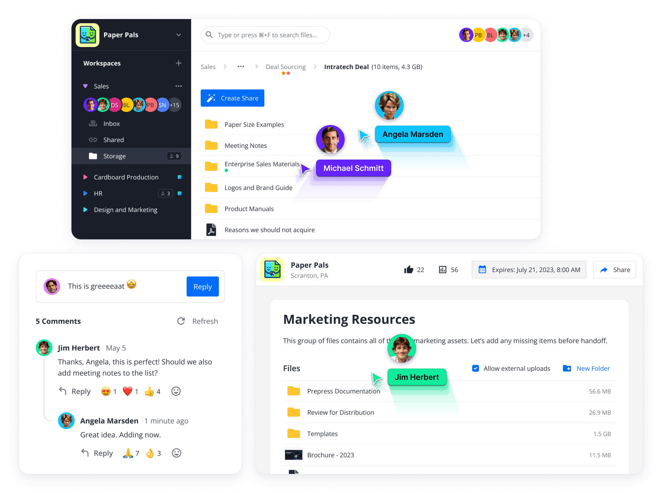 File-Sharing for Teams