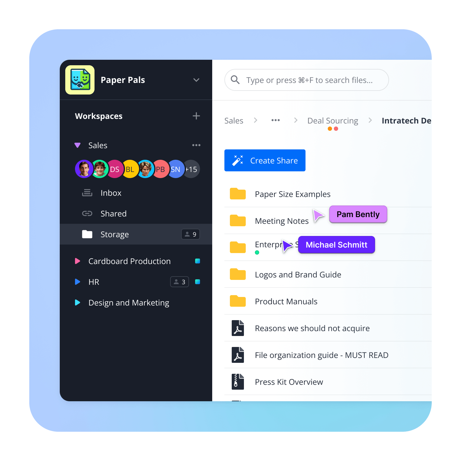 AI-Powered Unified Team Workspaces